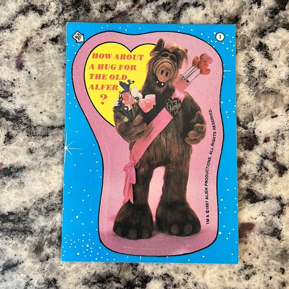1987 Rare Topps ALF cards in good condition. - Picture 3 of 7